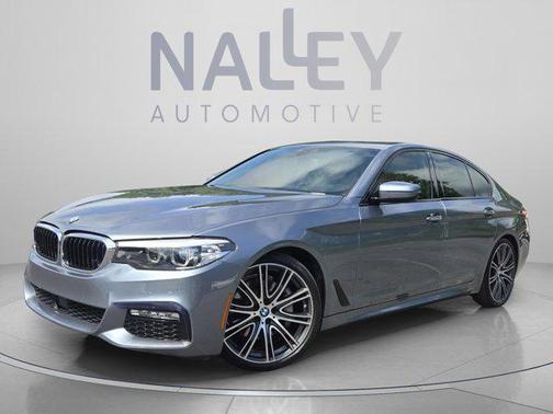 Bluestone Metallic 2018 BMW 540 540i