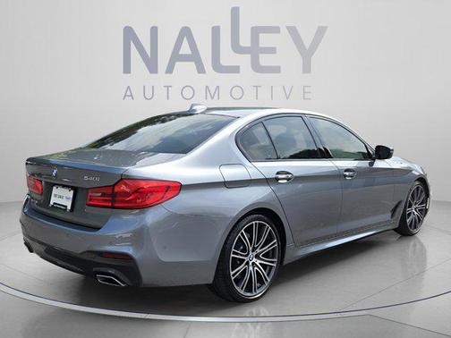 Bluestone Metallic 2018 BMW 540 540i