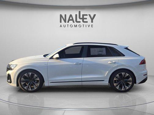 Glacier White Metallic 2026 Audi Q8 55 Premium Plus