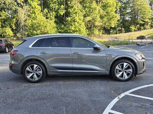 Gray Metallic 2024 Audi Q8 e-tron Premium