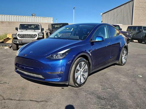 Deep Blue Metallic 2024 Tesla Model Y Long Range Dual Motor All-Wheel Drive
