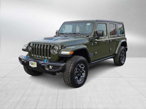 Sarge Green Clearcoat 2023 Jeep Wrangler 4xe Rubicon