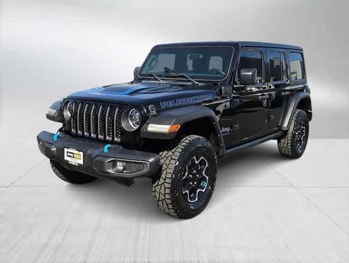 Black Clearcoat 2023 Jeep Wrangler 4xe Rubicon