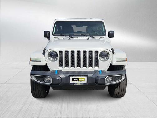 Bright White Clearcoat 2023 Jeep Wrangler 4xe Sahara