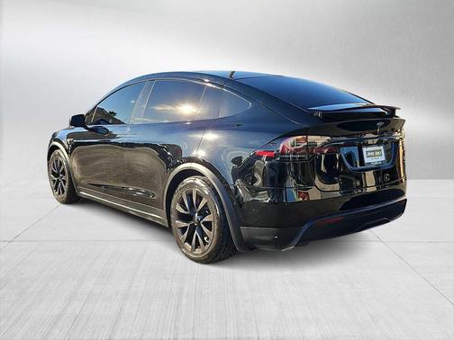 Solid Black 2022 Tesla Model X Plaid Tri Motor All-Wheel Drive