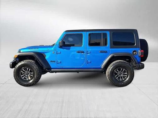 Hydro Blue Pearlcoat 2024 Jeep Wrangler Willys