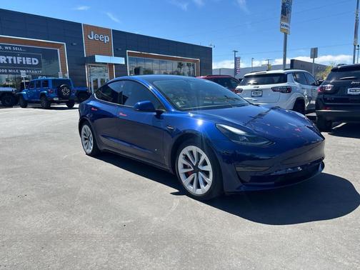 Deep Blue Metallic 2022 Tesla Model 3 Standard Range