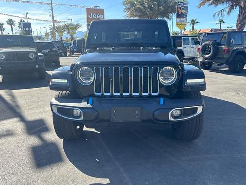 Black Clearcoat 2023 Jeep Wrangler 4xe Sahara
