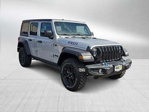 Silver Zynith Clearcoat 2023 Jeep Wrangler 4xe Base