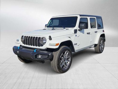 Bright White Clearcoat 2024 Jeep Wrangler 4xe Sport S