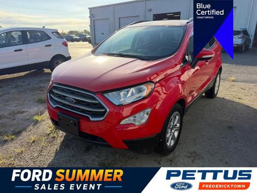 Race Red 2018 Ford EcoSport SE