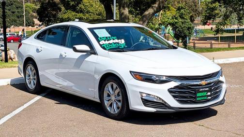 Summit White 2024 Chevrolet Malibu LT