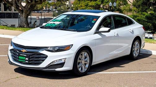 Summit White 2024 Chevrolet Malibu LT