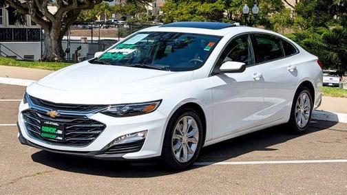 Summit White 2024 Chevrolet Malibu LT