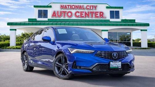 Apex Blue Pearl 2023 Acura Integra A-Spec Technology