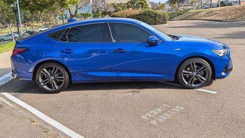 Apex Blue Pearl 2023 Acura Integra A-Spec Technology