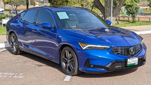 Apex Blue Pearl 2023 Acura Integra A-Spec Technology