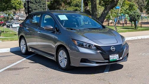 Gun Metallic 2023 Nissan Leaf S