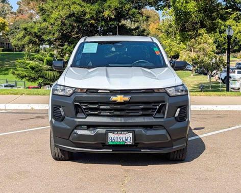 Summit White 2023 Chevrolet Colorado WT