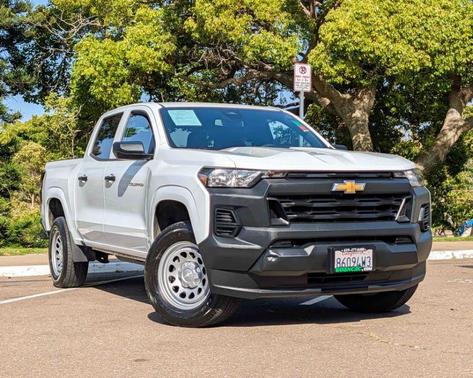 Summit White 2023 Chevrolet Colorado WT