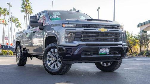Sterling Gray Metallic 2024 Chevrolet Silverado 2500 Custom