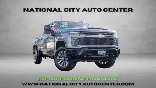 Sterling Gray Metallic 2024 Chevrolet Silverado 2500 Custom