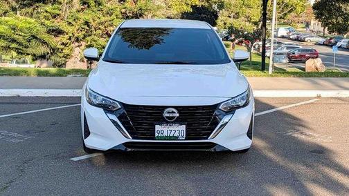 Cloud White 2024 Nissan Sentra SV