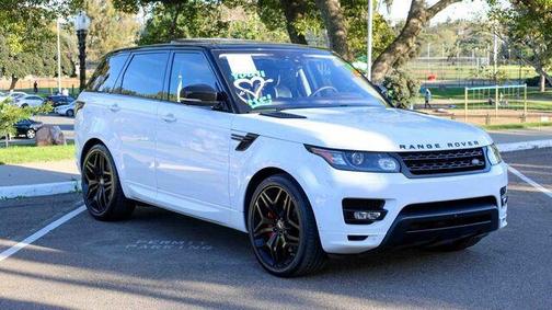 Fuji White 2017 Land Rover Range Rover Sport 5.0L Supercharged Autobiography