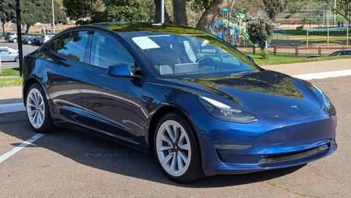 Deep Blue Metallic 2023 Tesla Model 3 Base