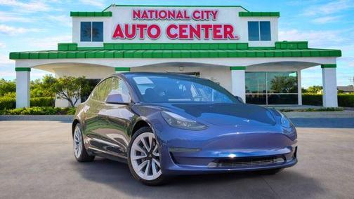 Deep Blue Metallic 2023 Tesla Model 3 Base