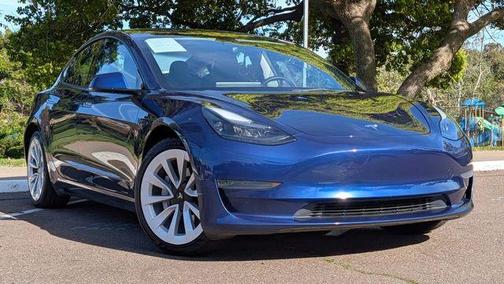 Deep Blue Metallic 2023 Tesla Model 3 Base