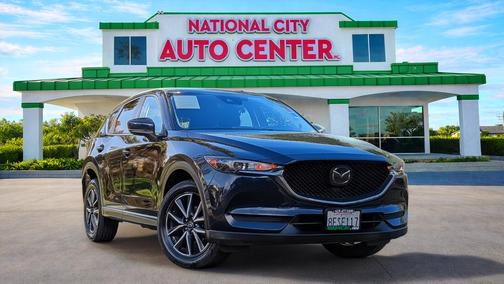 Deep Crystal Blue Mica 2018 Mazda CX-5 Touring