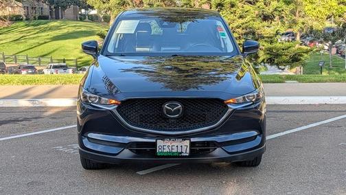 Deep Crystal Blue Mica 2018 Mazda CX-5 Touring
