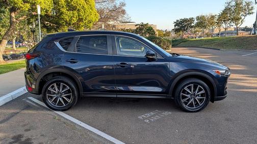 Deep Crystal Blue Mica 2018 Mazda CX-5 Touring