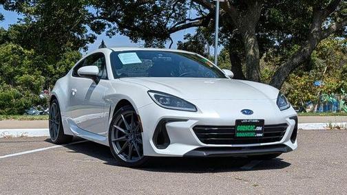 Crystal White Pearl 2022 Subaru BRZ Limited