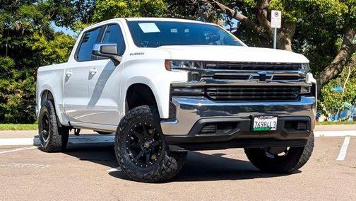 Summit White 2021 Chevrolet Silverado 1500 LT