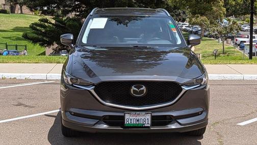 Machine Gray Metallic 2021 Mazda CX-5 Grand Touring