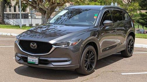 Machine Gray Metallic 2021 Mazda CX-5 Grand Touring