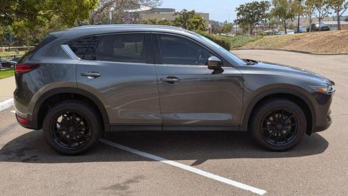 Machine Gray Metallic 2021 Mazda CX-5 Grand Touring