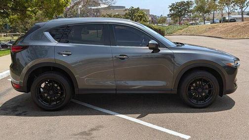 Machine Gray Metallic 2021 Mazda CX-5 Grand Touring