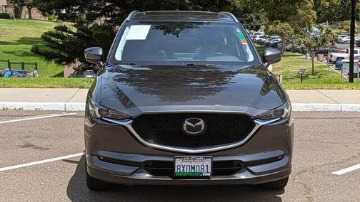 Machine Gray Metallic 2021 Mazda CX-5 Grand Touring