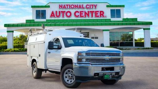 Summit White 2017 Chevrolet Silverado 3500 WT