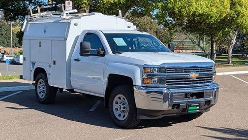 Summit White 2017 Chevrolet Silverado 3500 WT