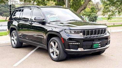 Diamond Black 2021 Jeep Grand Cherokee L Limited