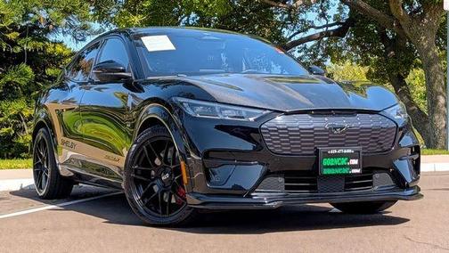 Shadow Black 2023 Ford Mustang Mach-E GT