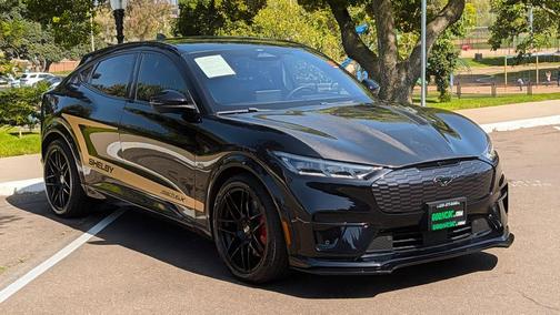 Shadow Black 2023 Ford Mustang Mach-E GT