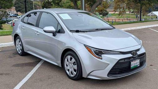 Classic Silver Metallic 2023 Toyota Corolla LE