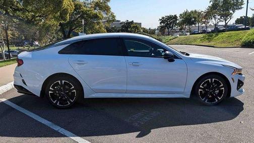 Glacial White Pearl 2022 Kia K5 GT-Line