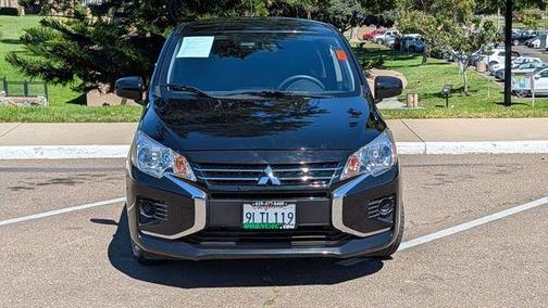 Jet Black Metallic 2024 Mitsubishi Mirage ES