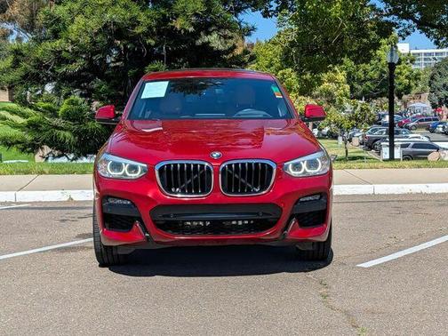 Flamenco Red Metallic 2021 BMW X4 xDrive30i